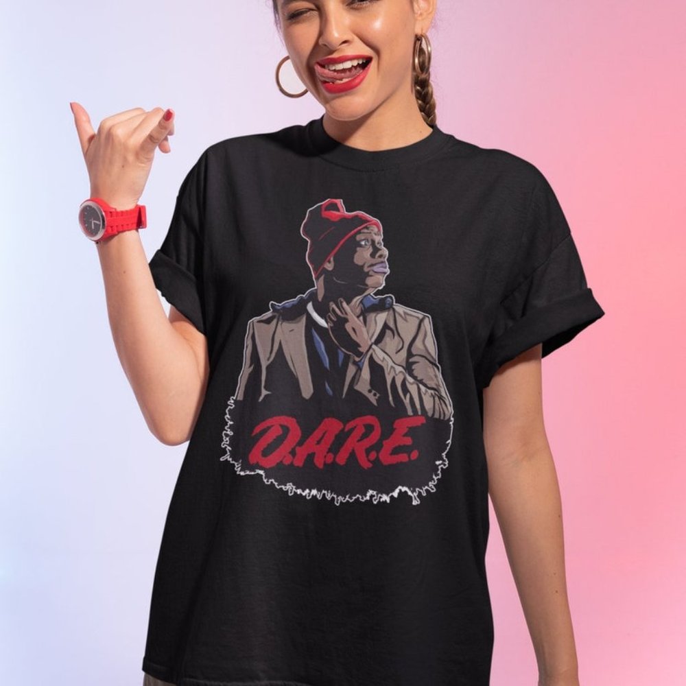 Dave Chappelle Tyrone Biggums D.a.r.e Parody t Shirt Print Art t Shirt t Shirt - Picture 1 of 1